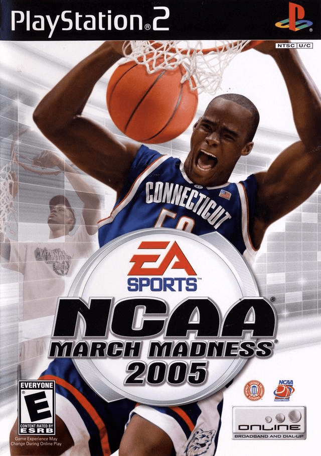 NCAA March Madness 2006 box art for Playstation 2